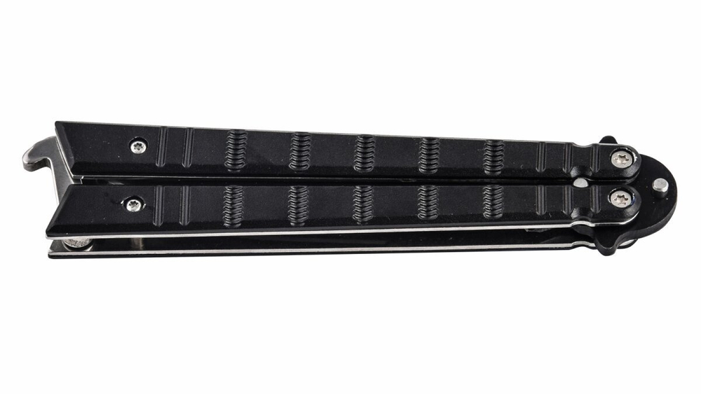 Нож-бабочка с серрейтором Lion Tools 1006 Mariposa Negro