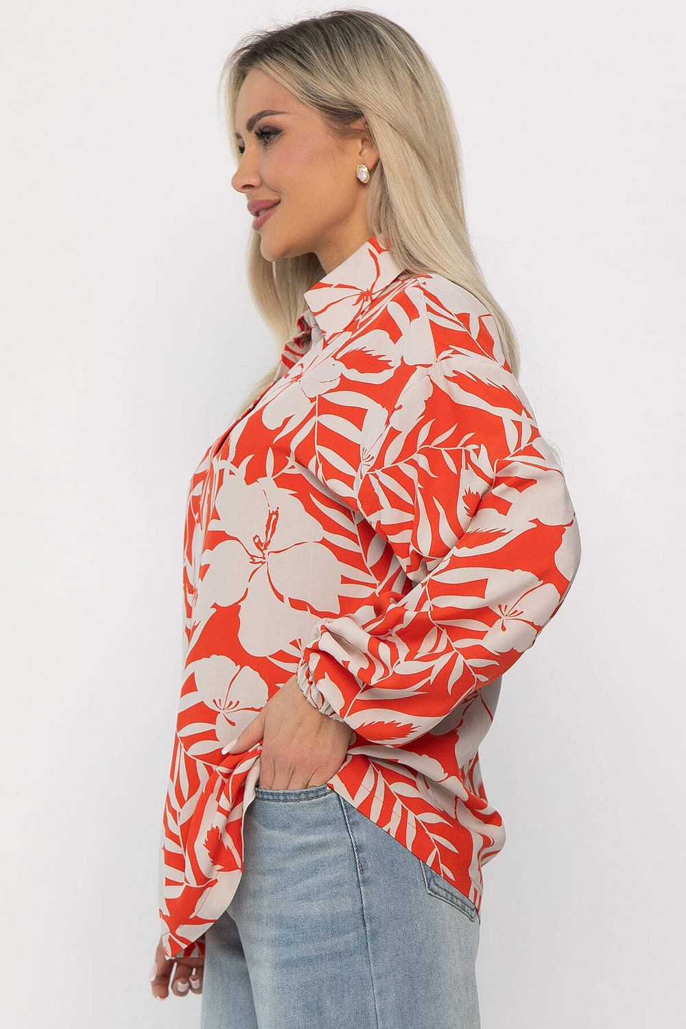 Рубашка Массандра (оранжевая) Б13761-25М LT Collection