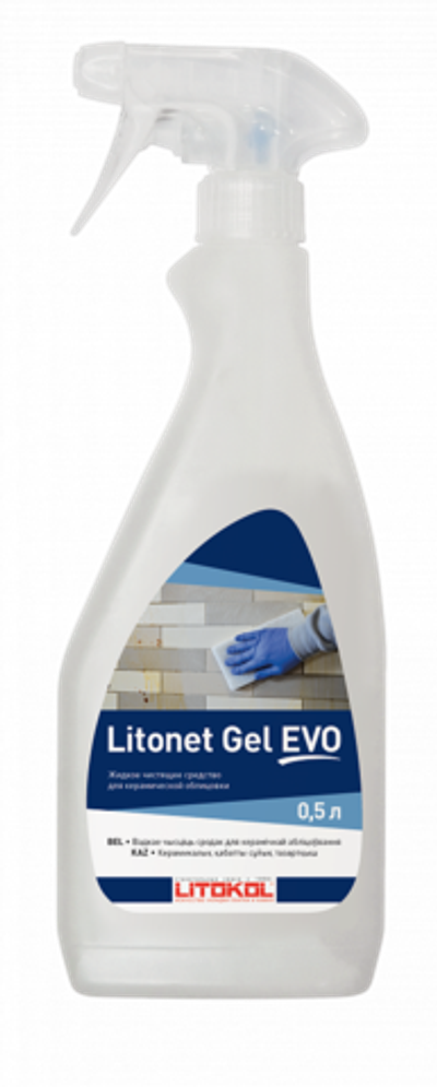 Очиститель LITONET GEL EVO  0,5 л, Litokol