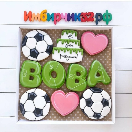 Имбирные пряники Имена Владимир