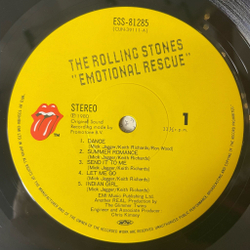 Винтажная виниловая пластинка LP The Rolling Stones Emotional Rescue (Japan 1980) (No Obi) Send It To Me