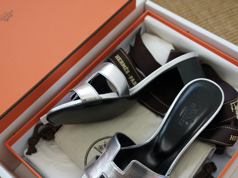 Мюли из натуральной кожи