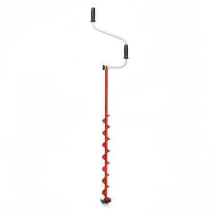 Ледобур ЛР Спорт 80 мм, левое вращение, цельнотянутый шнек Тонар