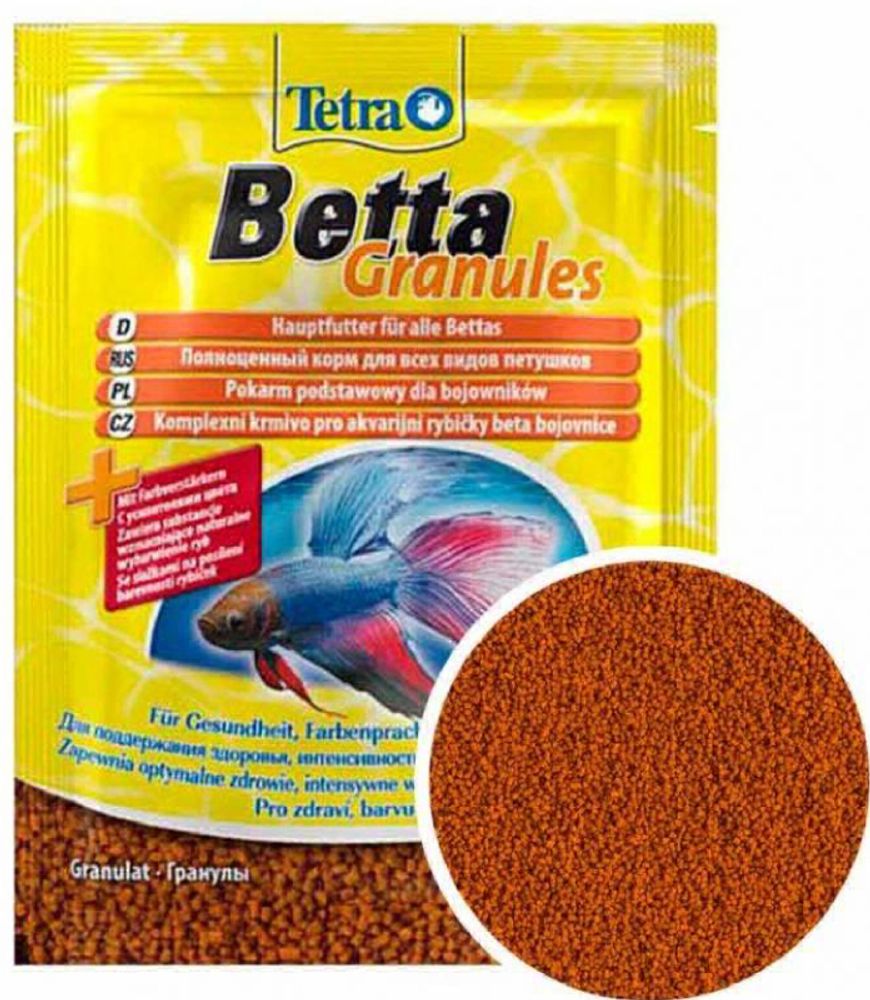 корм для рыб Tetra Betta Granules 5г