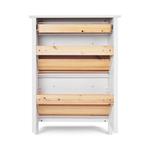 Обувница 3 ящика КЫМОР (HEMNES), 89х31х128 см, белый