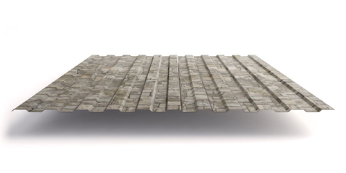 Профнастил С8 0,5мм (ЭКОСТИЛ Камень) 1200мм (пог.м)