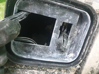 Битая Фара правая Mercedes C w205 (2014-2018) LED