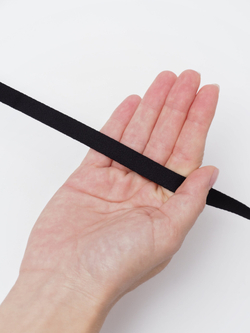 Туннельная лента черная ширина 10 мм