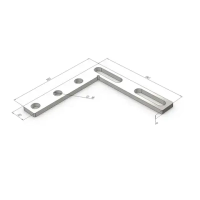 Угол 180*180*30*8 для сварочного, сборочного, монтажного стола. Оснастка для станка.