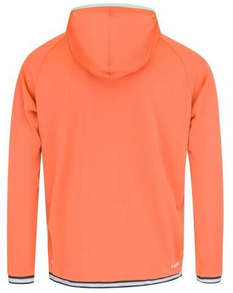 Мужская теннисная кофта Head Topspin Hoodie - Оранжевый