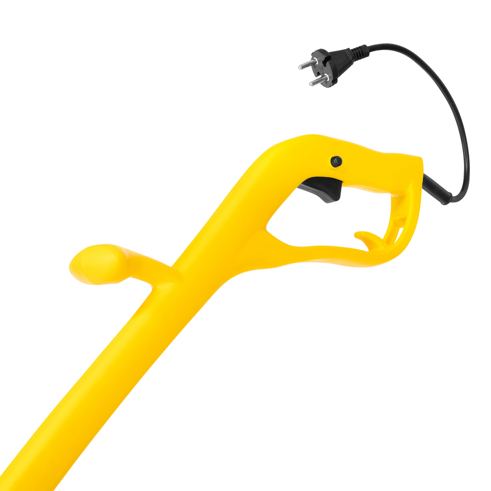 Триммер электрический TE-350, 350 Вт, 260 мм, катушка полуавтомат Denzel