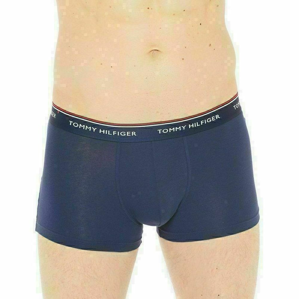 Мужские трусы боксеры темно-синие Tommy Hilfiger Regular Navy