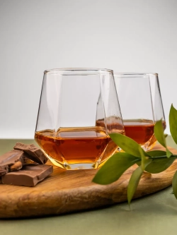 Набор шестигранных бокалов рокс,300мл, прозрачный, 6 шт.