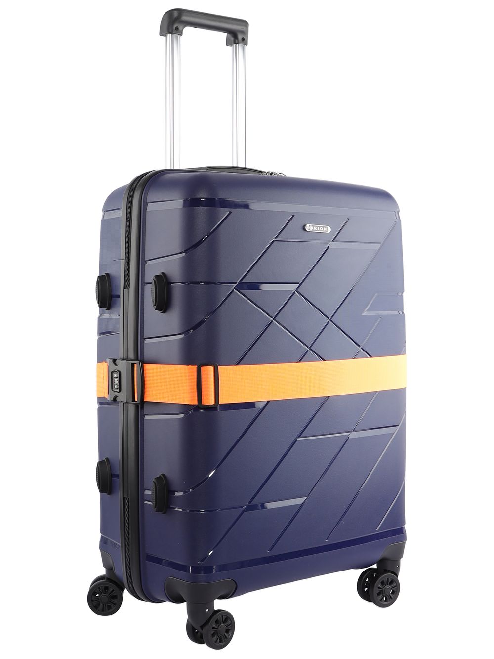 Чемодан 463 / С ремнем / Полипропилен