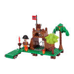 Конструктор блочный Аусини Пираты 226дет., коробка 27503