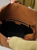 Сумка багет Deboro 31187 оранжевый миндаль