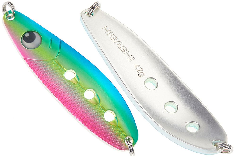 Блесна HIGASHI Chum salmon spoon 42g #09M