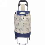 Тележка хозяйственная с сумкой (88*34*30см, колеса 15см,грузоподъемность до 25 кг) велопрогулка DC-308A