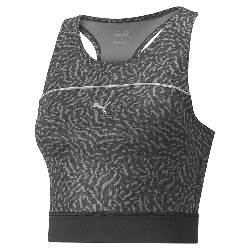 Женский топ PUMA RUN HIGH SHINE CROP TANK W