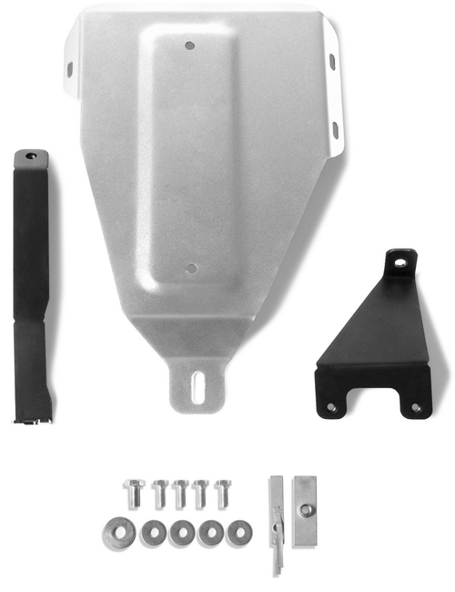 Защита редуктора Rival для Kia Seltos (V - 1.6; 2.0) 4WD 2020-н.в., штампованная, алюминий 3 мм, с крепежом, 333.2847.1