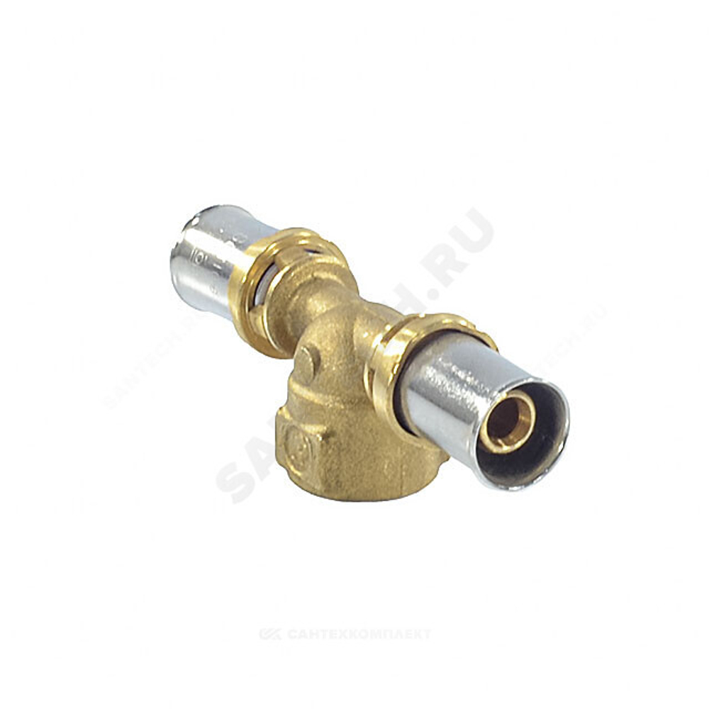 Тройник для МП/PE-X труб латунь пресс Дн 32х3/4"х32 ВР RM154 Giacomini RM154Y050