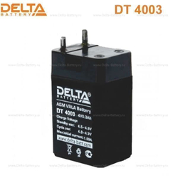 Аккумуляторная батарея Delta DT 4003 (4V / 0.3Ah)