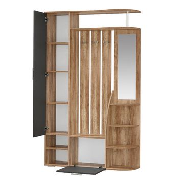 Агата ПР-03 bts Прихожая дуб каньон/графит, СП