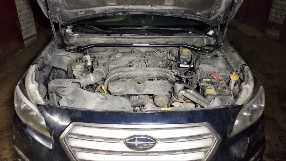 Распорка передних стоек (цельная) Subaru Outback 5 (BS) и Subaru Legacy 6 (BN), (BS) (ПОД ЗАКАЗ)