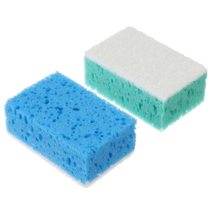 VETTA Набор губок для мытья посуды Пузыри 5 шт, 9,5x6,5x4 см