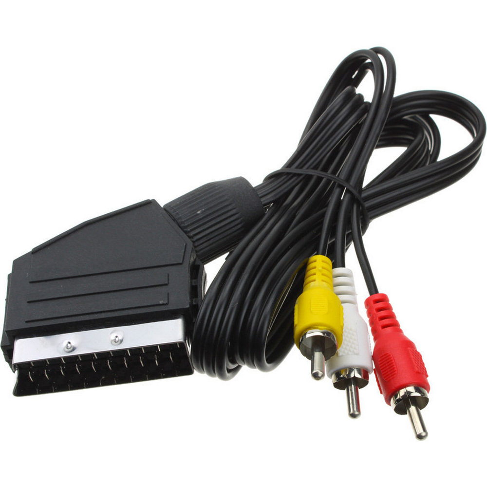 Кабель SCART x 3RCA -1.0 м. Сигнал 11525