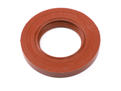 Сальник 42х75х10 а/м ГАЗ-24, Волга, ГАЗель хвостовика редуктора (гладкий) (красный с пружиной /NBR) Резинотехника г. Балаково ( ОЕ Р.24-10-2402052 гл.к.(NBR) )