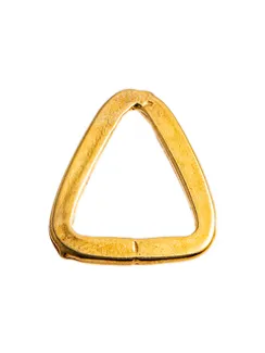 Украшение для купальника, "треугольник", 16 мм, Греция, золото