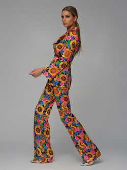 Пижамный костюм c подсолнухами