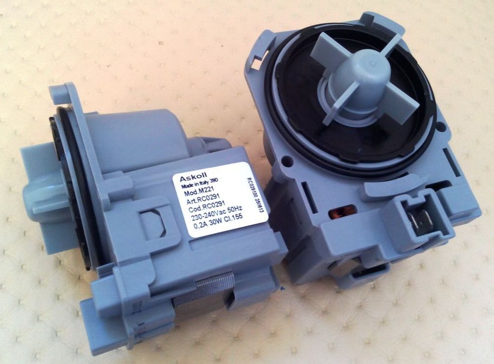 144484 Насос для стиральной машины Bosch Maxx4/Maxx5 без улит.3 защелк ...