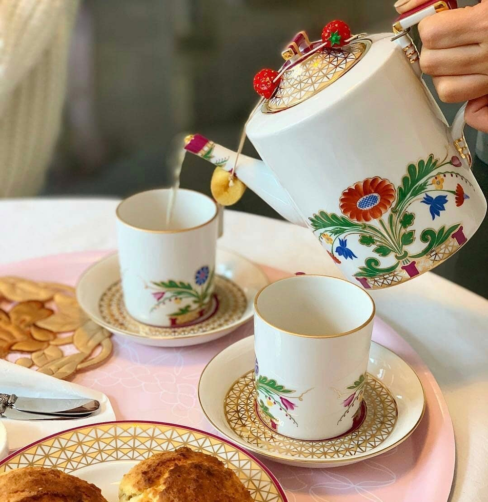 Чашка с блюдцем чайная Гербовая Замоскворечье