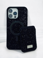 Чехол Swarovski с картхолдером для iPhone 15PRO
