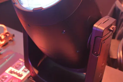 На ISE 2026 Ayrton показал лазерный прибор Rawbeam 350.