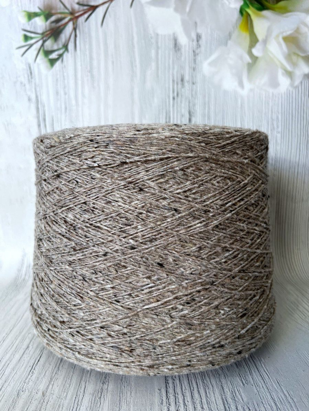 Пряжа меринос кашемировый твид Takamaka