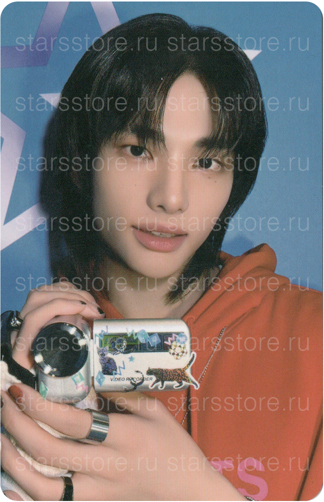 Фотокарта Hyunjin Stray Kids - THE STREET KIDS 2025 Season&#39;s Greetings