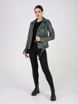 Кожаная куртка демисезонная косуха