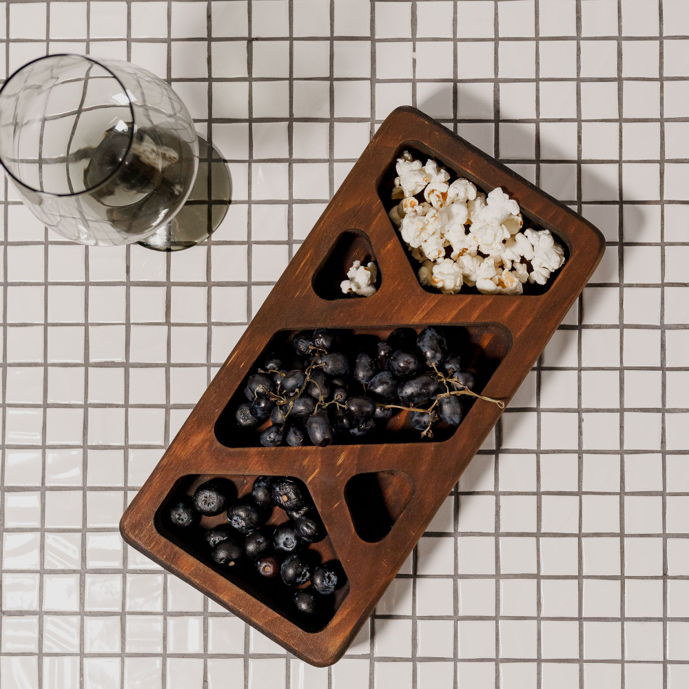 Менажница из Сибирского кедра