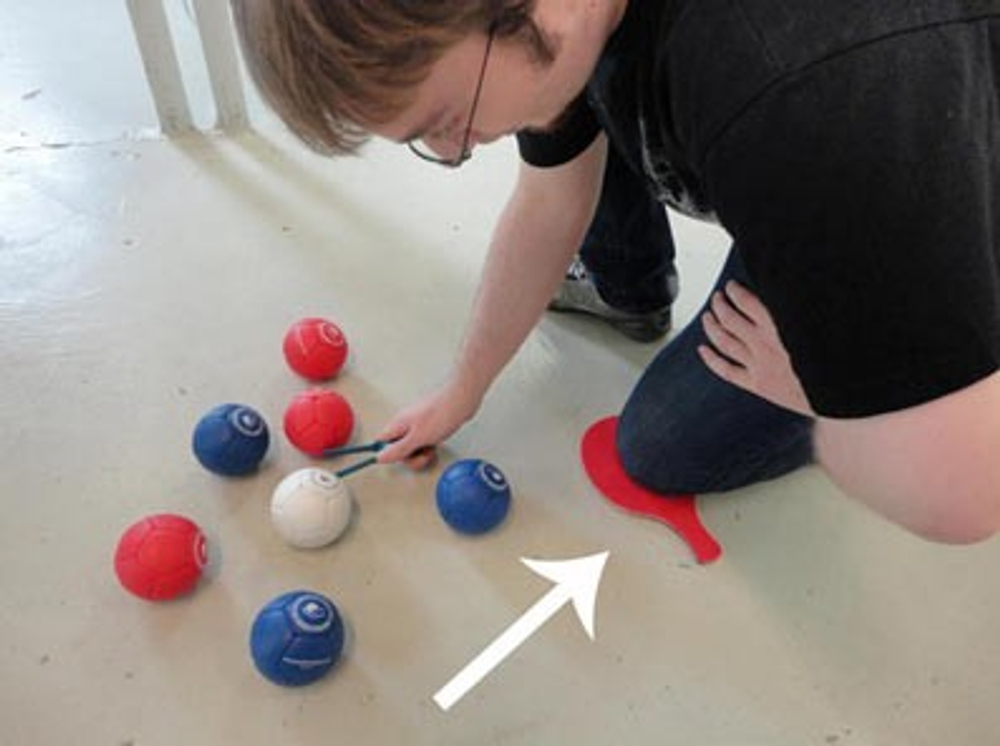 Готовый набор для судьи игры в Бочча