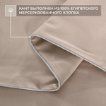 Комплект постельного белья Однотонный Сатин Премиум на резинке OCPR002