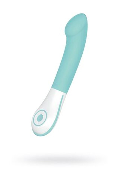 Вибратор перезаряжаемый голубой OVO E3