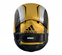 Лапы Speed 550 Micro Air Focus Mitt черно-золото-серебристые adiSP550FM