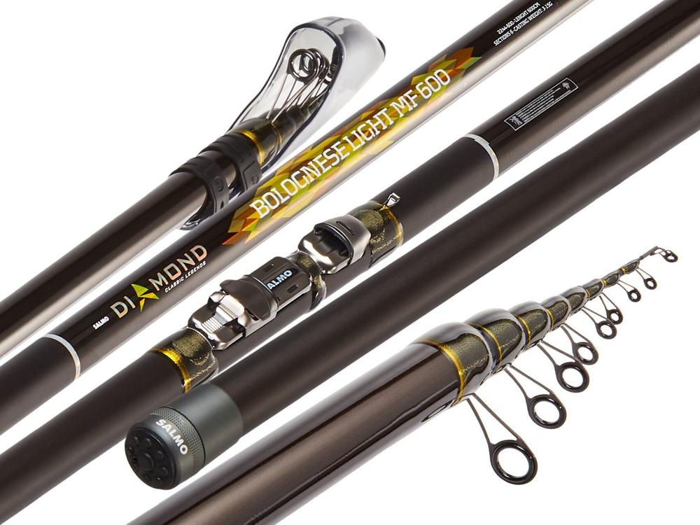 Удилище поплавочное с кольцами Salmo Diamond BOLOGNESE MEDIUM M 5.00