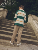 Поло с длинным рукавом для мальчика Next 981-003, Белый, Зеленый, Желтый