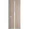 Межкомнатная дверь Profil Doors 1.8N дуб сонома стекло перламутровый лак