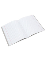 Тетрадь 48л., А5, клетка, Alingar "Львы в пиджаках", скрепка, мелованный картон, 4 дизайна в пленке т/у