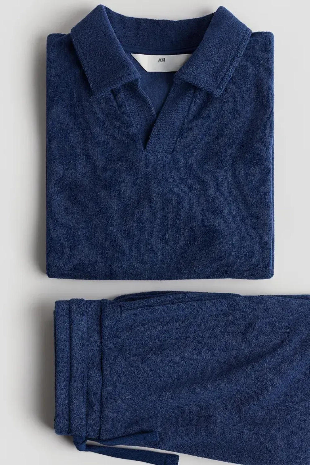 H&M Комплект из мягкой ткани, синий